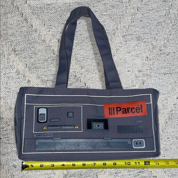 Y2K PARCEL | Loop NYC Stereo Boom Box Cassette Tape Deck Vintage Handbag - gray - Picture 7 of 10